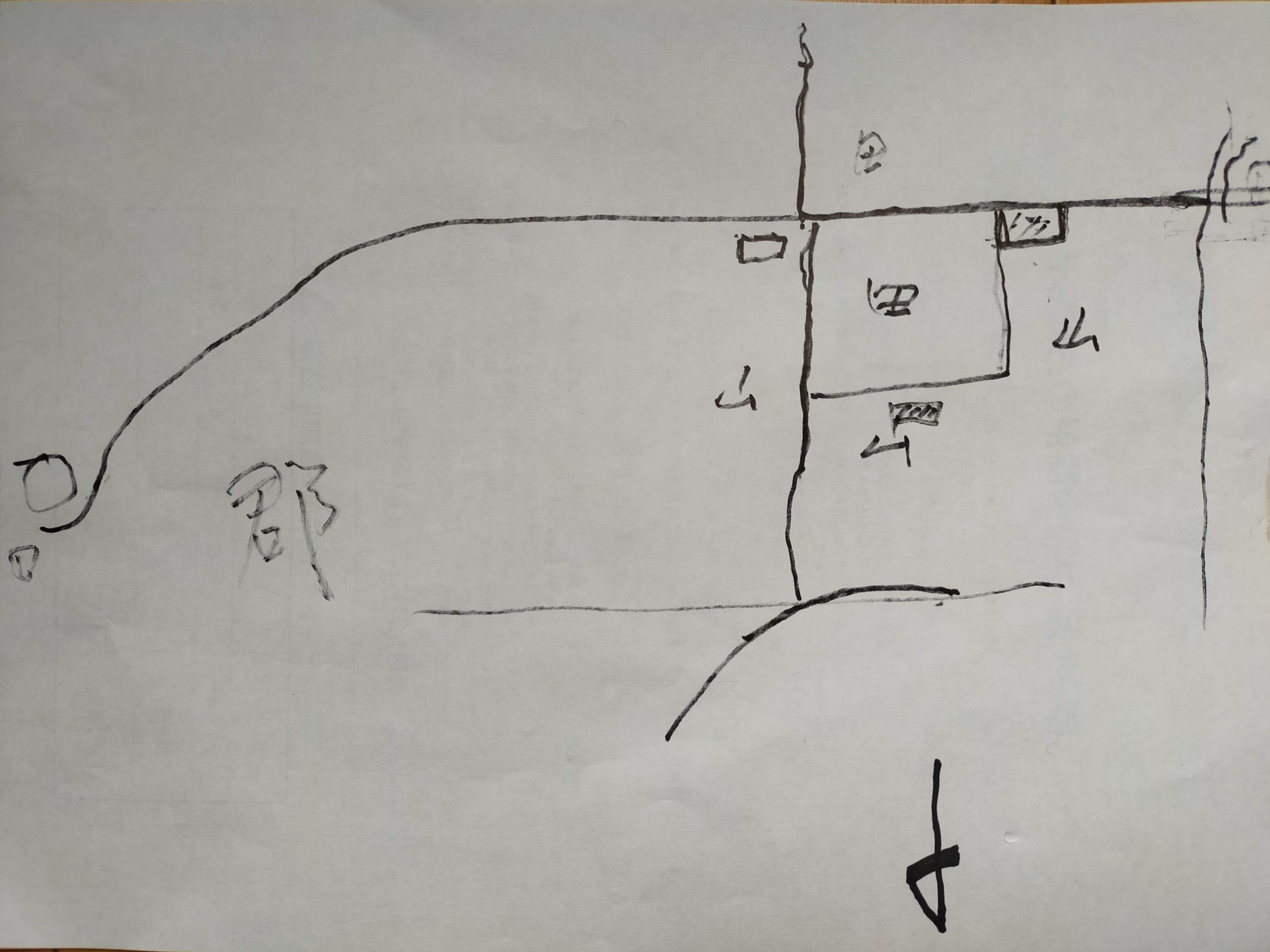 沢又第三分舎の地図