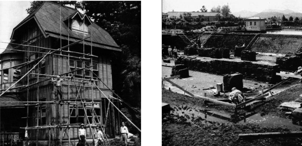 今市地震での今市浄水場の被害