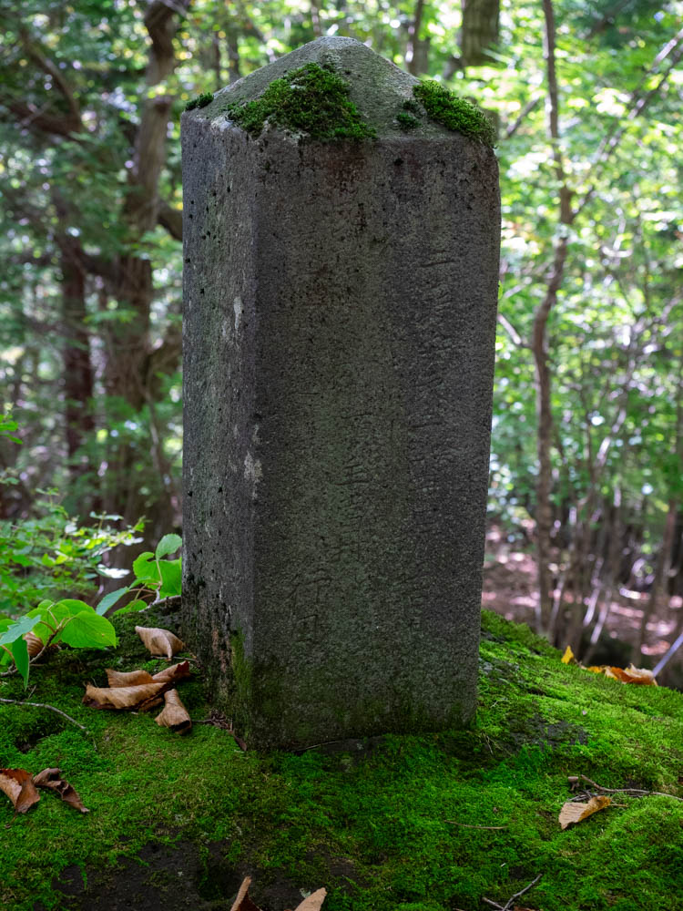 高原新田宿の供養塔