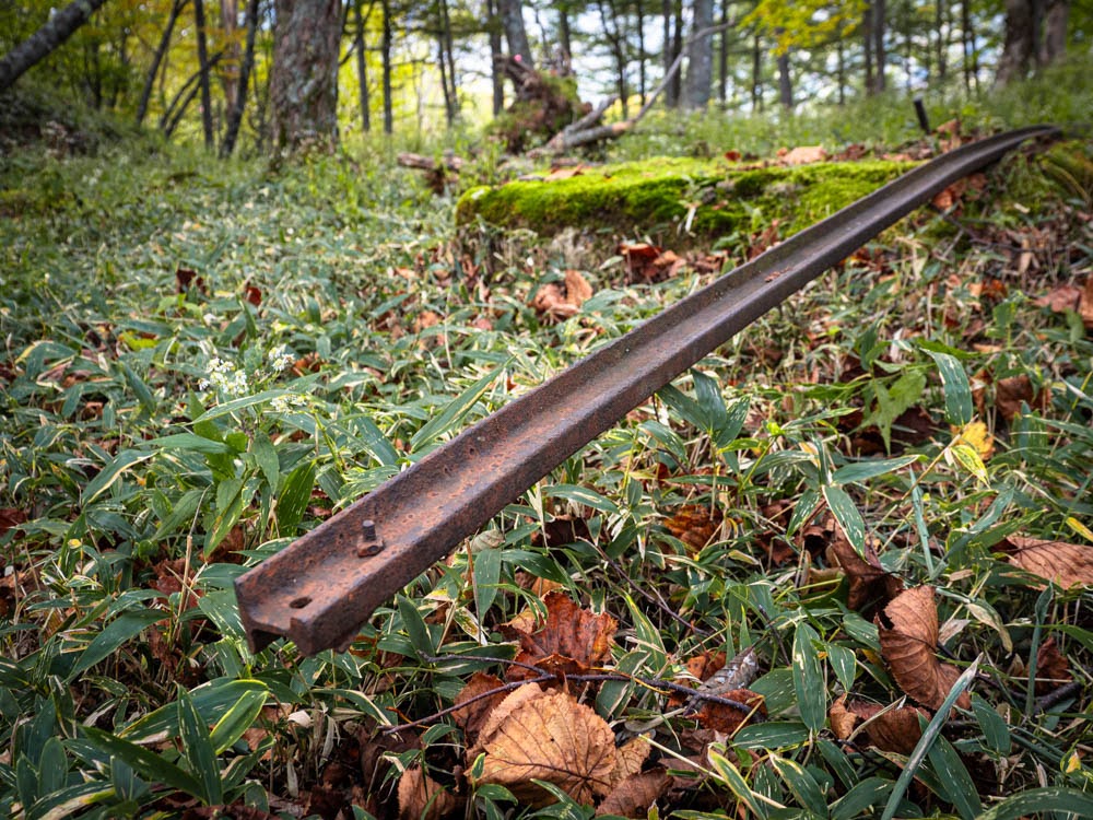 西澤金山の小松峰