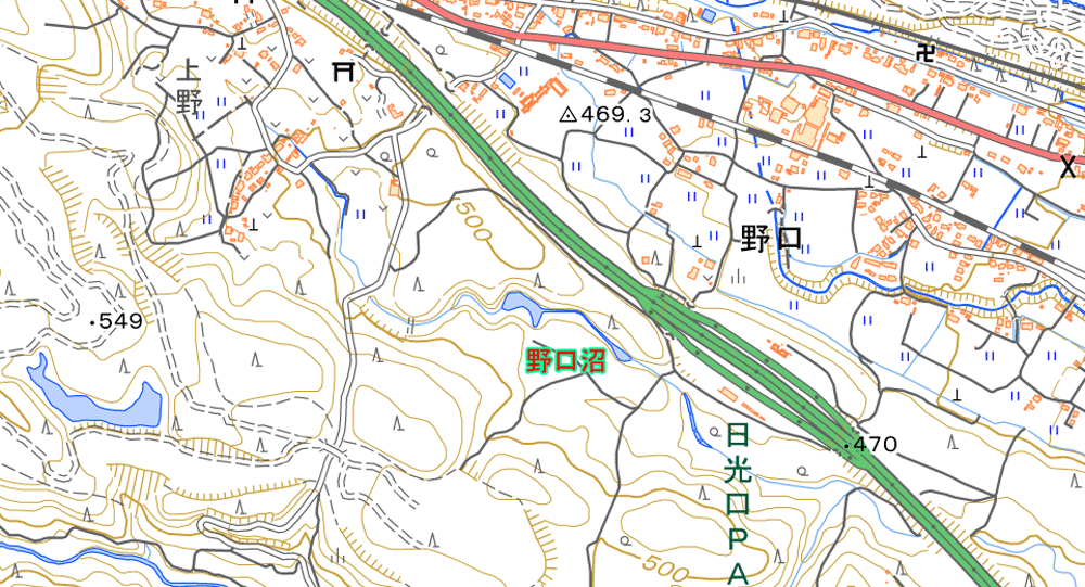 野口沼（今市地震）