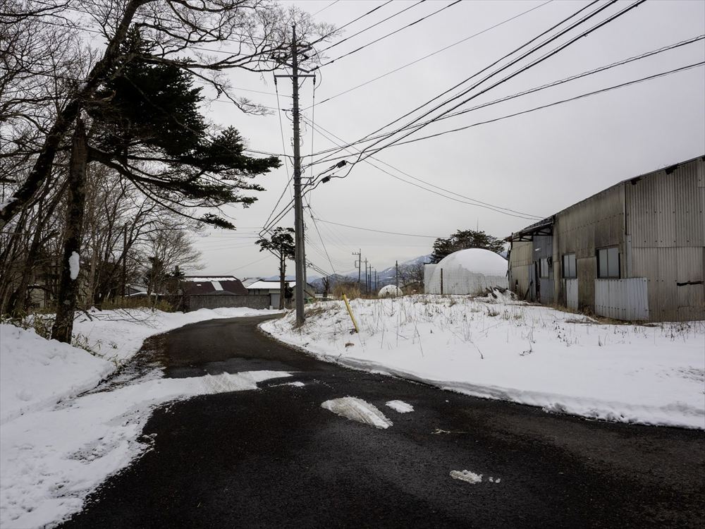 高原新田宿の跡